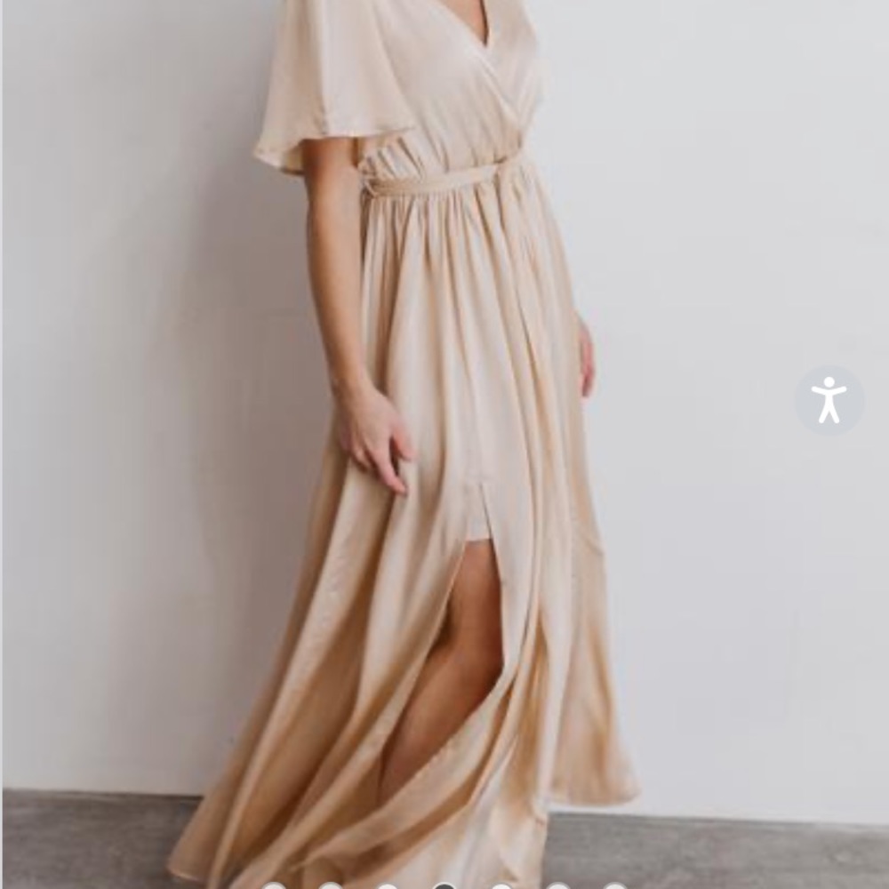 Champagne Baltic Born Bridesmaid Dress